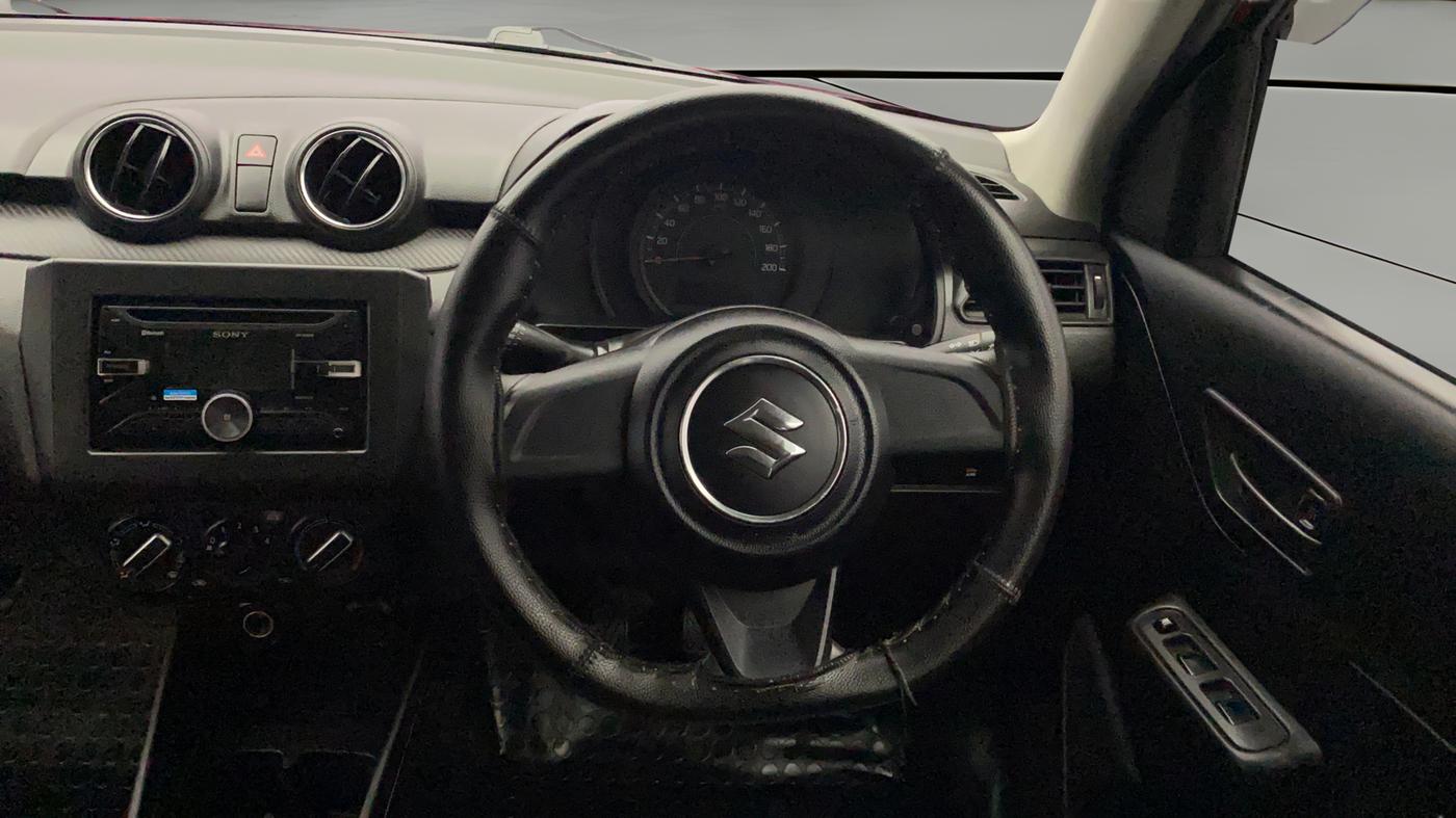 2019 Maruti Swift LXI, Petrol, Manual, 59,082 km, Steering Wheel Close Up