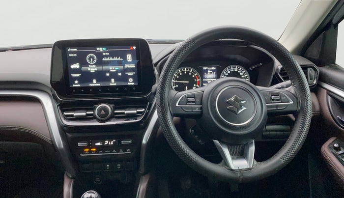 2023 Maruti Grand Vitara ZETA SMART HYBRID, Petrol, Manual, 10,426 km, Steering Wheel Close Up