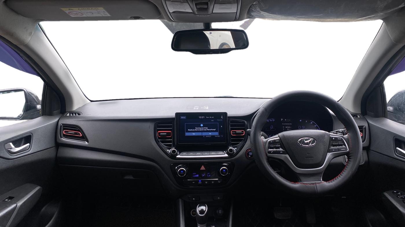 2020 Hyundai Verna SX (O) 1.0 TURBO DCT, Petrol, Automatic, 71,816 km, Dashboard
