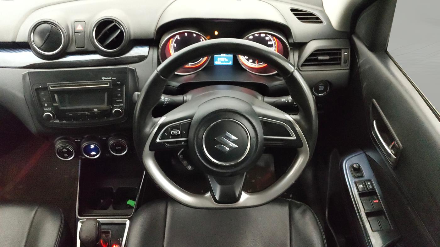 2018 Maruti Swift ZXI AMT, Petrol, Automatic, 67,305 km, Steering Wheel Close Up