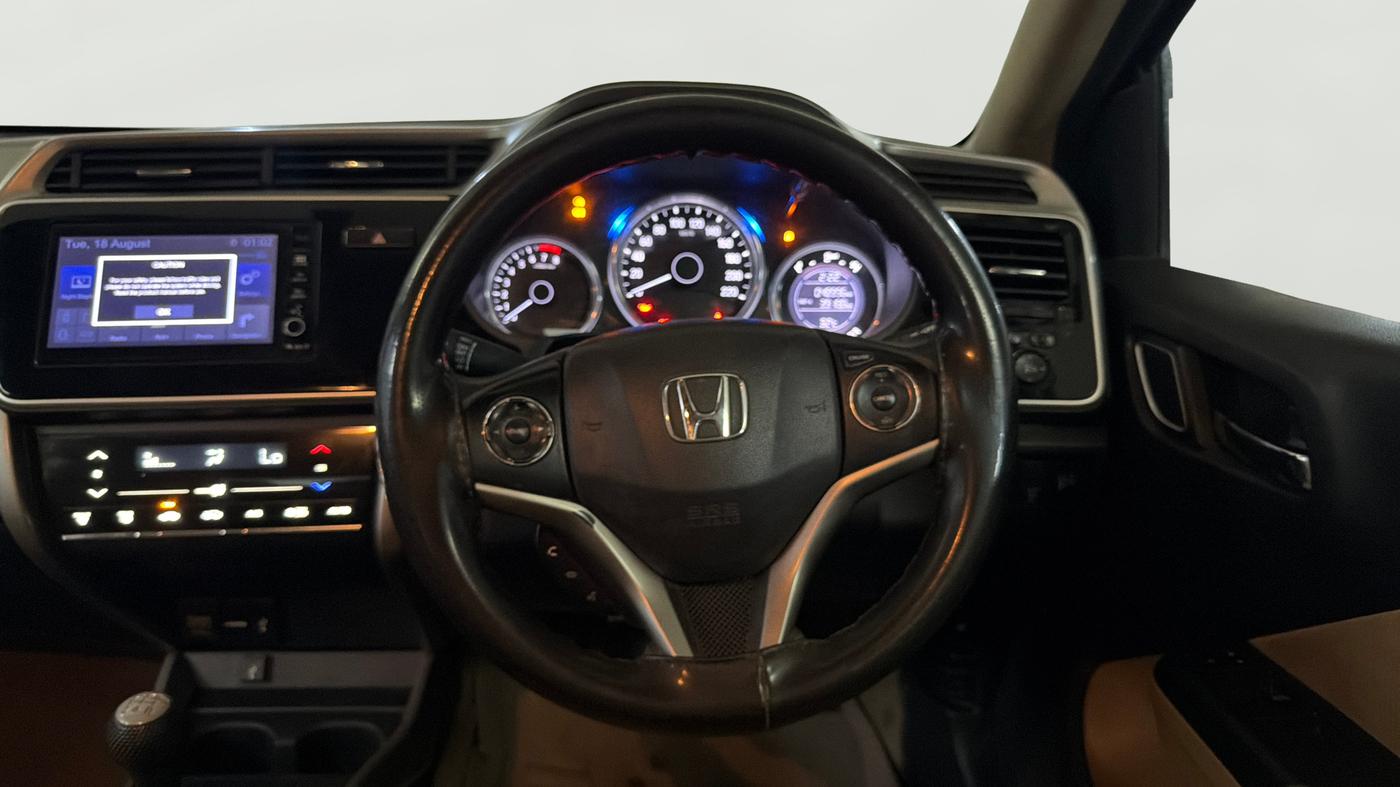 2018 Honda City 1.5L I-VTEC V MT, Petrol, Manual, 48,986 km, Steering Wheel Close Up
