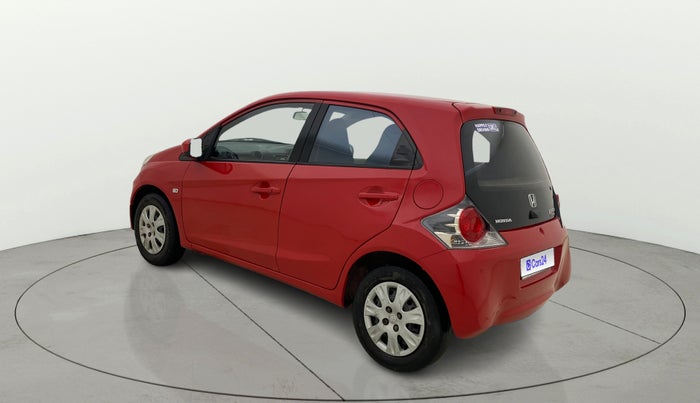 2012 Honda Brio S MT, Petrol, Manual, 97,925 km, Left Back Diagonal