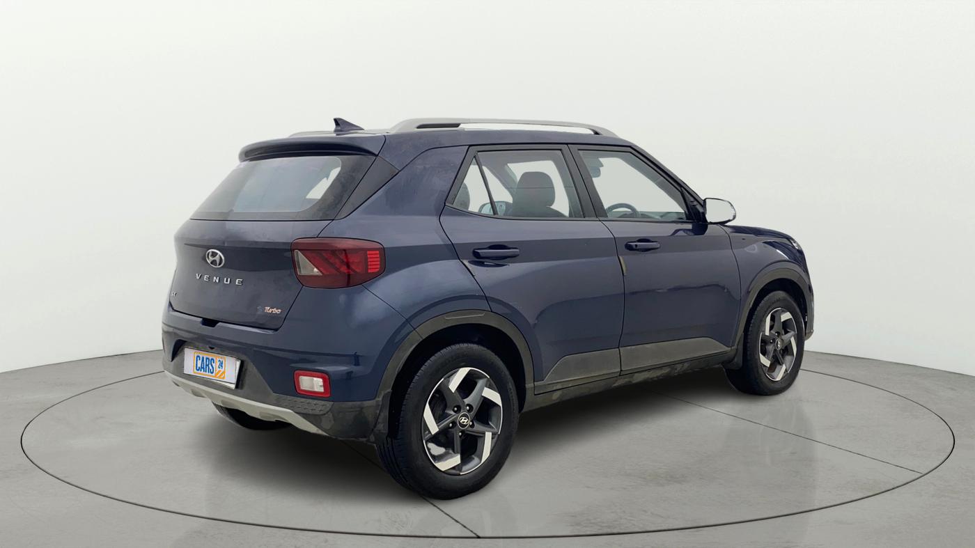 2019 Hyundai VENUE SX 1.0 TURBO, Petrol, Manual, 68,304 km, Right Back Diagonal
