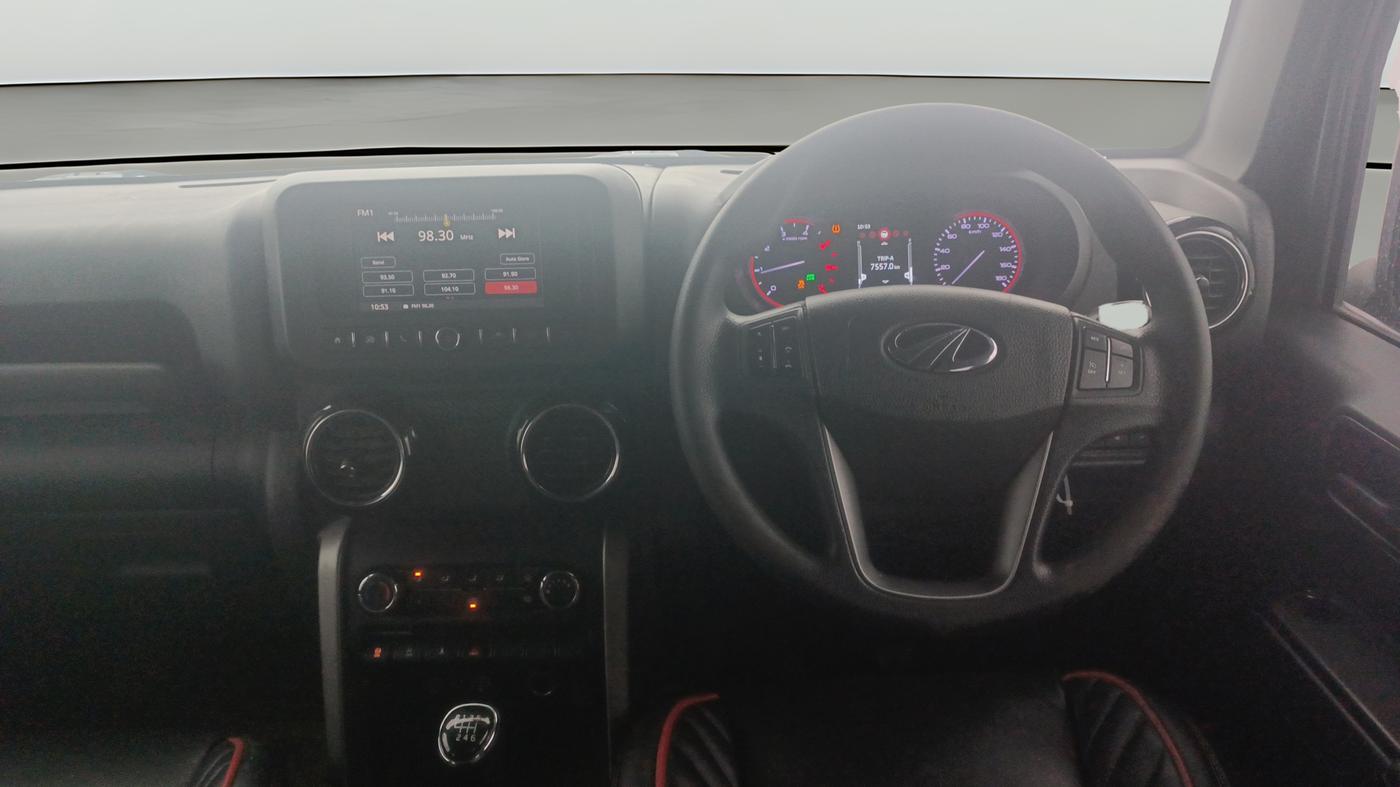 2021 Mahindra Thar LX HARD TOP 4WD MT, Diesel, Manual, 75,743 km, Steering Wheel Close Up