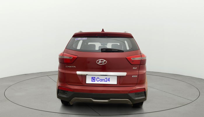 2016 Hyundai Creta SX PLUS AT 1.6 PETROL, Petrol, Automatic, 1,13,542 km, Back/Rear