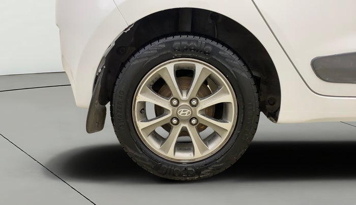 2014 Hyundai Grand i10 ASTA (O) 1.2 KAPPA VTVT, Petrol, Manual, 37,470 km, Right Rear Wheel