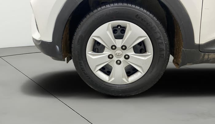 2018 Hyundai Creta E PLUS 1.6 PETROL, Petrol, Manual, 30,917 km, Left Front Wheel