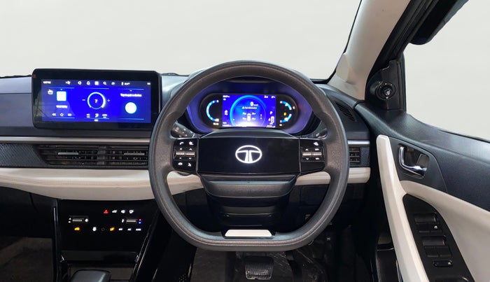2024 Tata NEXON CREATIVE+ DCA 1.2 PETROL, Petrol, Automatic, 12,160 km, Steering Wheel Close Up
