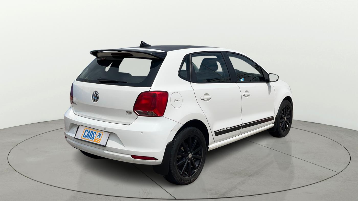 2018 Volkswagen Polo HIGHLINE PLUS 1.5 16 ALLOY, Diesel, Manual, 87,348 km, Right Back Diagonal