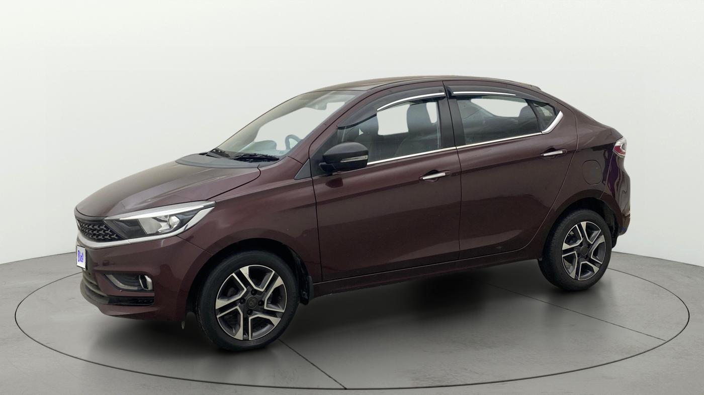 2021 Tata TIGOR XZA PLUS PETROL, Petrol, Automatic, 39,890 km, Left Front Diagonal