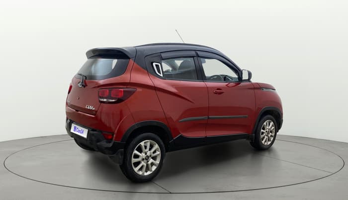 2017 Mahindra Kuv100 K8 6 STR DUAL TONE, Petrol, Manual, 29,019 km, Right Back Diagonal