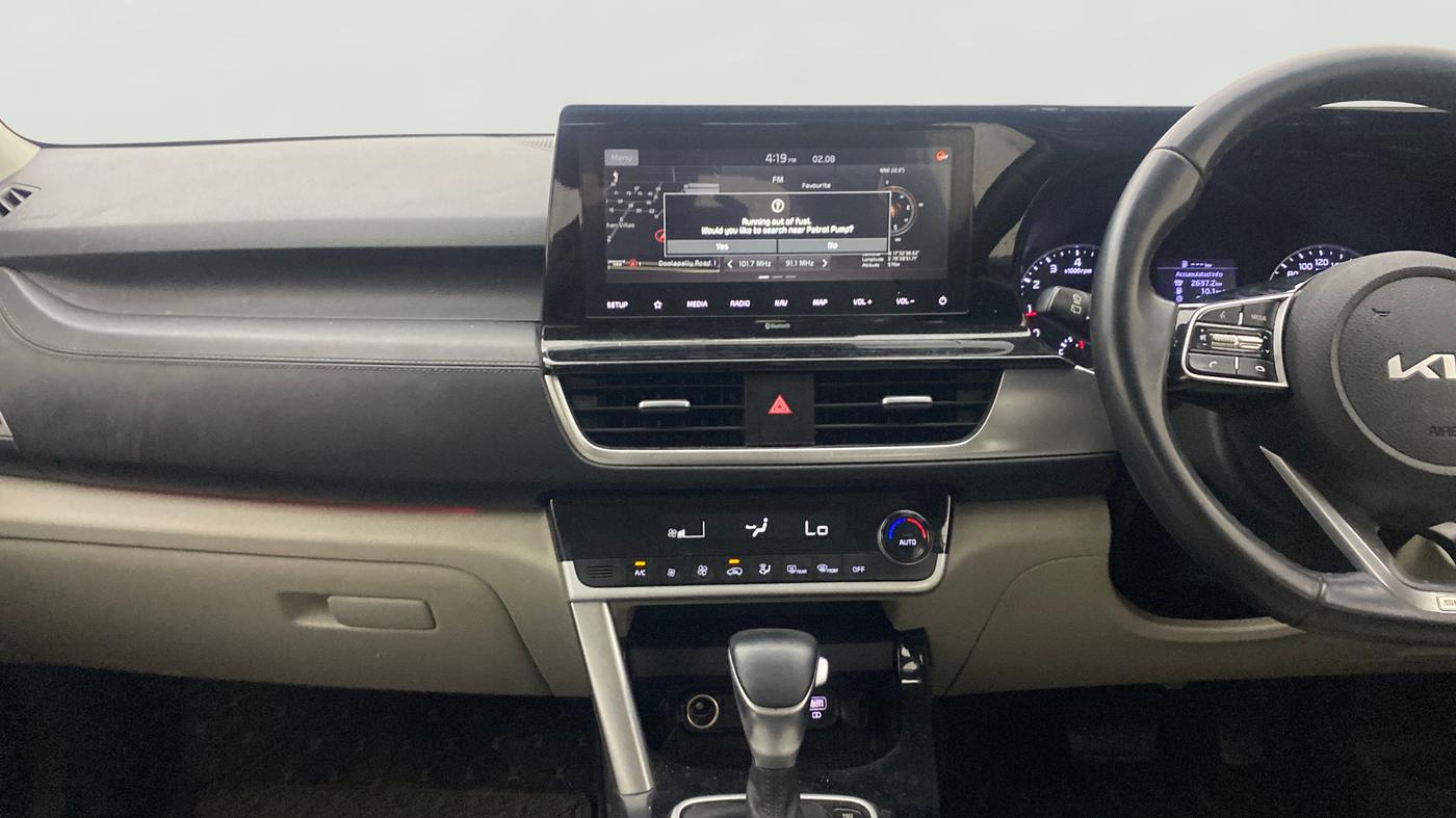 2021 KIA SELTOS HTX IVT 1.5 PETROL, Petrol, Automatic, 70,627 km, Air Conditioner