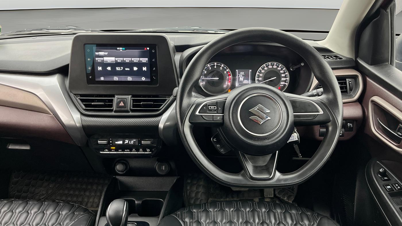 2024 Maruti FRONX DELTA PLUS 1.2L AGS, Petrol, Automatic, 34,092 km, Steering Wheel Close Up