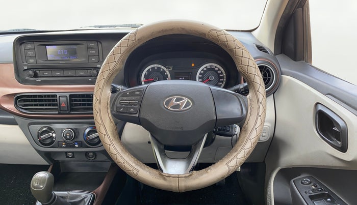 2021 Hyundai AURA S 1.2, CNG, Manual, 61,427 km, Steering Wheel Close Up