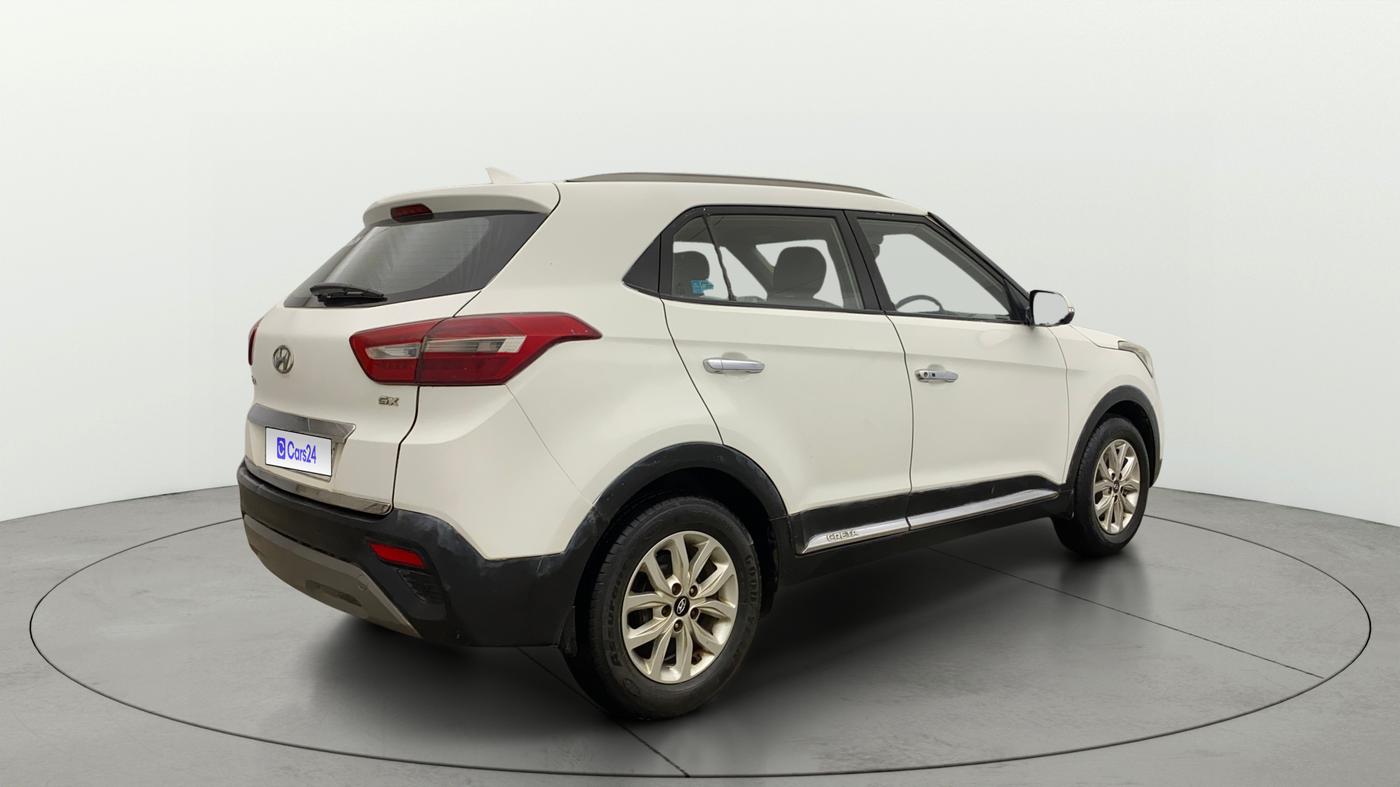 2019 Hyundai Creta SX 1.6 PETROL, Petrol, Manual, 71,876 km, Right Back Diagonal