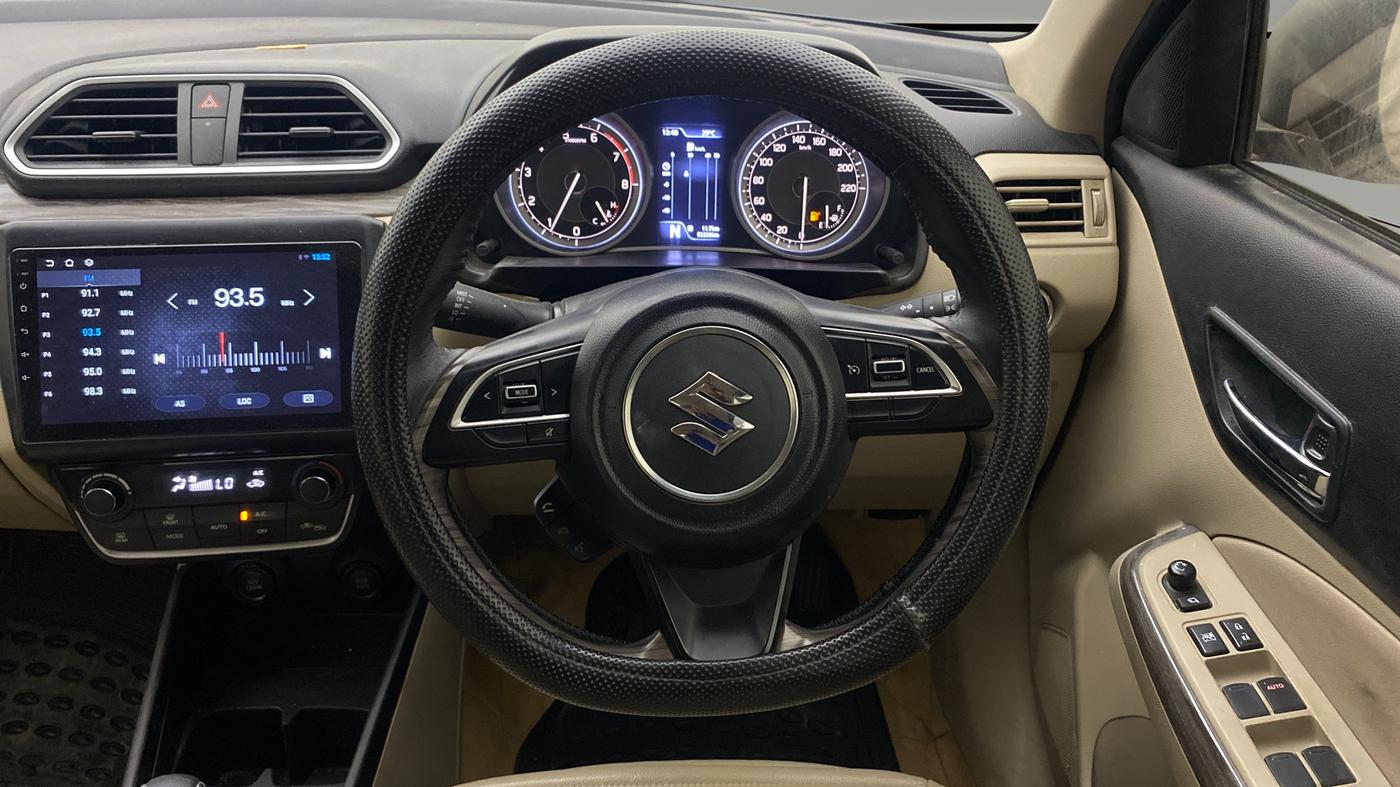 2022 Maruti Dzire ZXI Plus AMT, Petrol, Automatic, 52,232 km, Steering Wheel Close Up