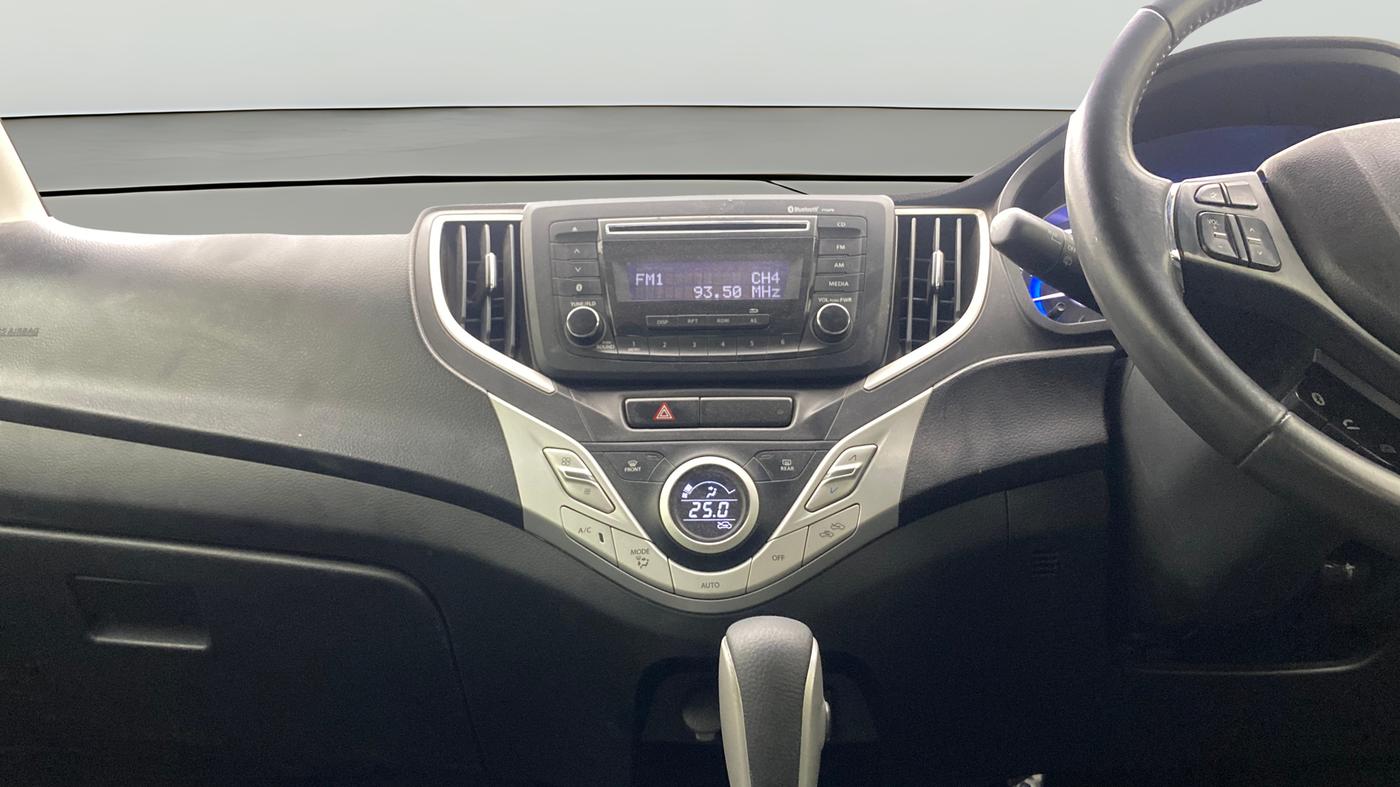 2017 Maruti Baleno ZETA CVT PETROL 1.2, Petrol, Automatic, 58,478 km, Air Conditioner