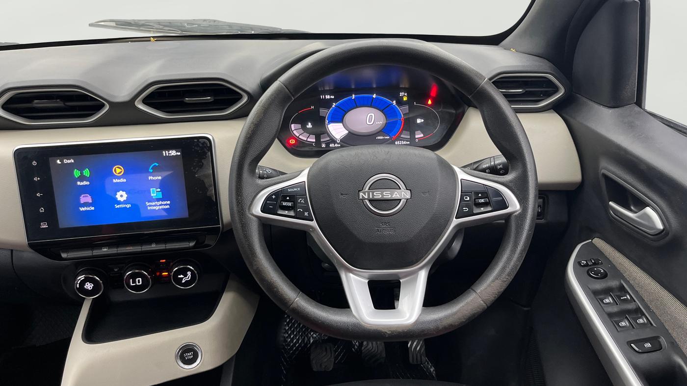 2021 Nissan MAGNITE XV TURBO, Petrol, Manual, 65,234 km, Steering Wheel Close Up