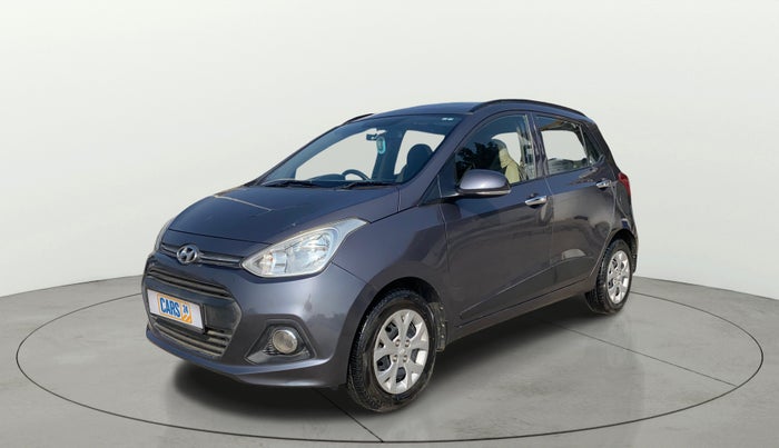 2015 Hyundai Grand i10 SPORTZ 1.2 KAPPA VTVT, Petrol, Manual, 44,161 km, Left Front Diagonal