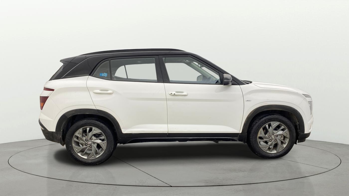2020 Hyundai Creta SX (O) 1.4 TURBO DCT, Petrol, Automatic, 52,126 km, Right Side View