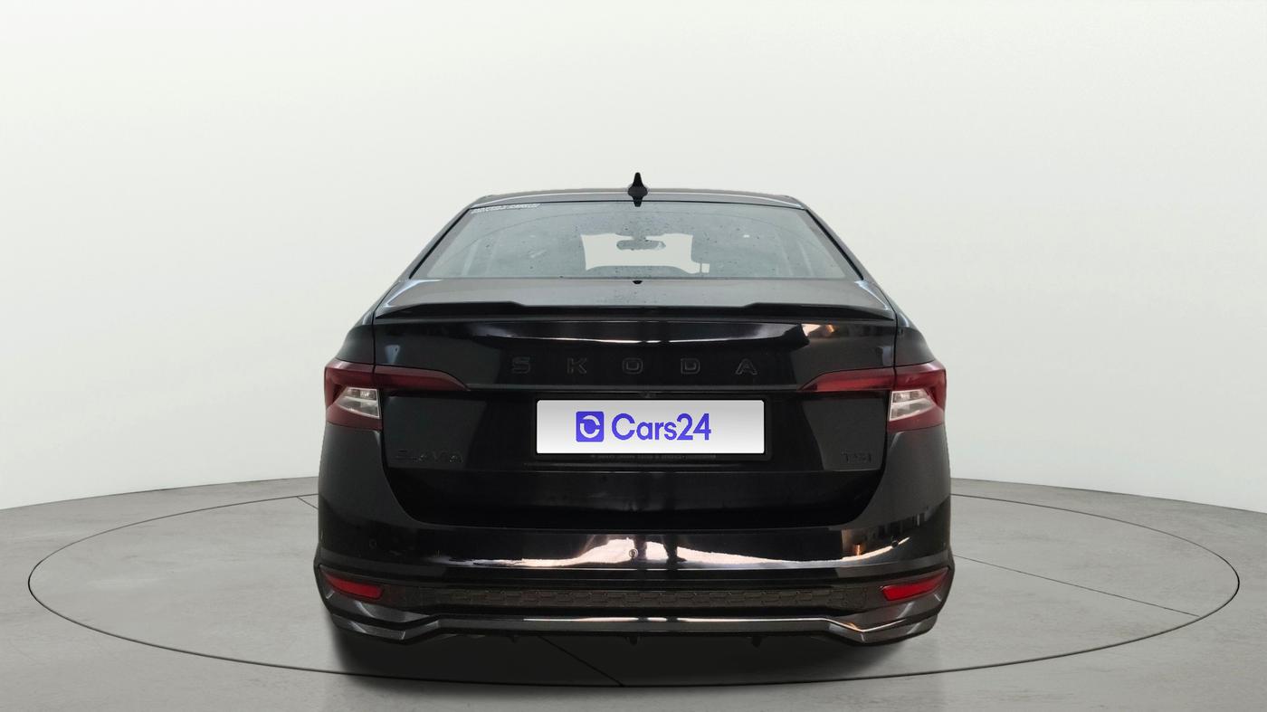 2025 Skoda SLAVIA Sportline 1.0L TSI AT, Petrol, Automatic, 2,384 km, Back/Rear