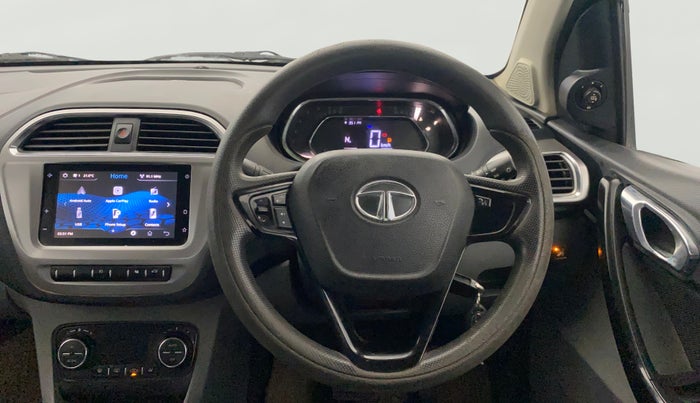 2019 Tata TIGOR XZA PLUS PETROL, CNG, Automatic, 86,951 km, Steering Wheel Close Up