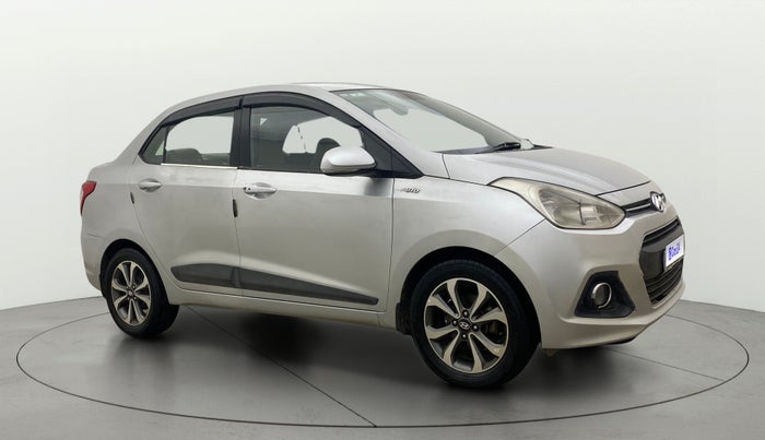 2015 Hyundai Xcent SX AT 1.2 (O), Petrol, Automatic, 1,37,994 km, Right Front Diagonal