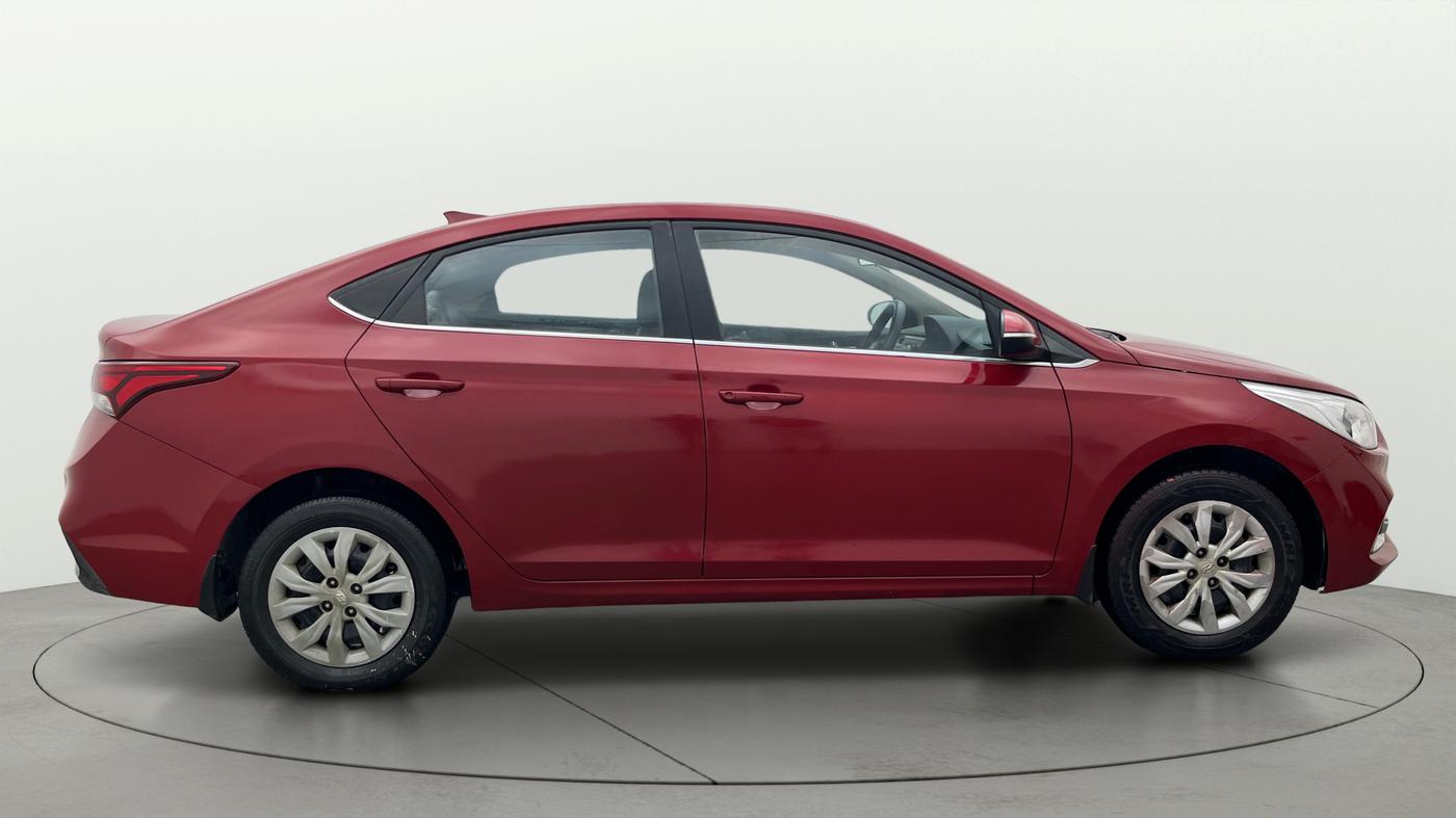 2019 Hyundai Verna 1.4 EX PETROL, Petrol, Manual, 89,110 km, Right Side View