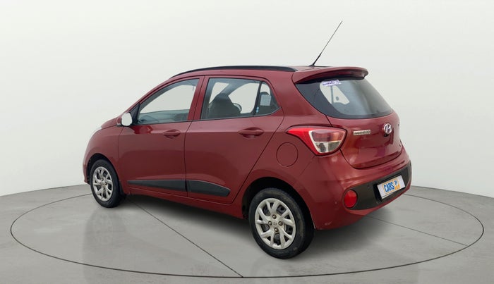2018 Hyundai Grand i10 SPORTZ 1.2 KAPPA VTVT, Petrol, Manual, 1,02,176 km, Left Back Diagonal