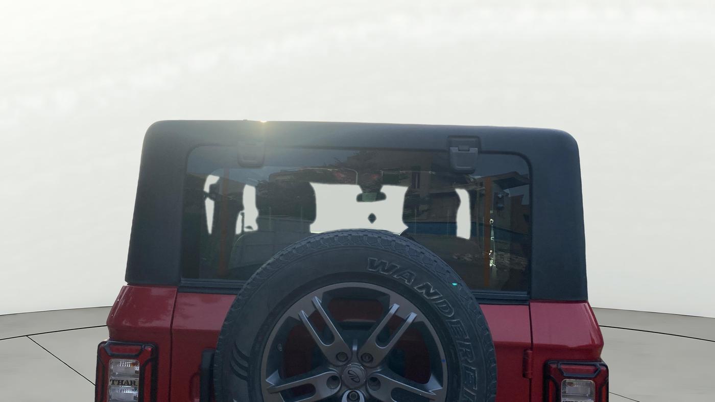 2022 Mahindra Thar LX HT PETROL 4WD MT, Petrol, Manual, 55,340 km, Rear Windshield