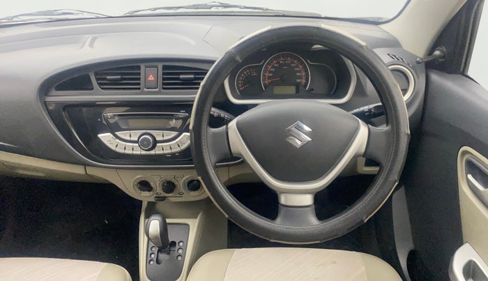 2015 Maruti Alto K10 VXI AMT, Petrol, Automatic, 37,287 km, Steering Wheel Close Up