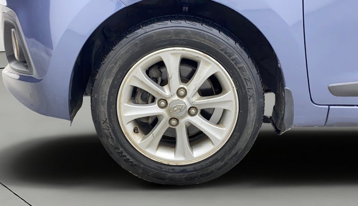 2015 Hyundai Grand i10 ASTA 1.2 KAPPA VTVT, Petrol, Manual, 47,552 km, Left Front Wheel