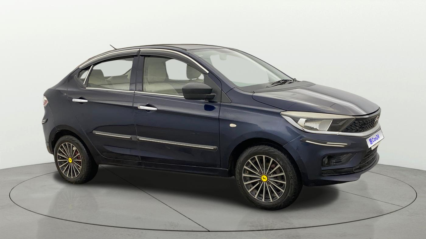2021 Tata TIGOR XE PETROL, CNG, Manual, 99,468 km, Right Front Diagonal