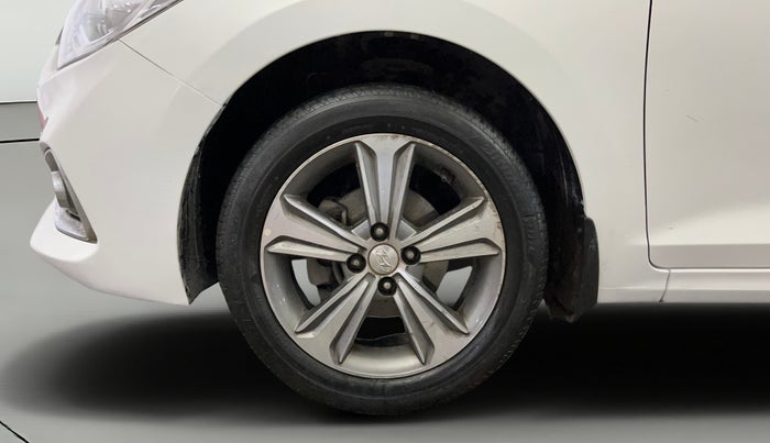 2018 Hyundai Verna 1.6 VTVT SX, Petrol, Manual, 67,466 km, Left Front Wheel