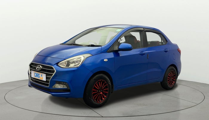 2018 Hyundai Xcent E, Petrol, Manual, 45,085 km, Left Front Diagonal