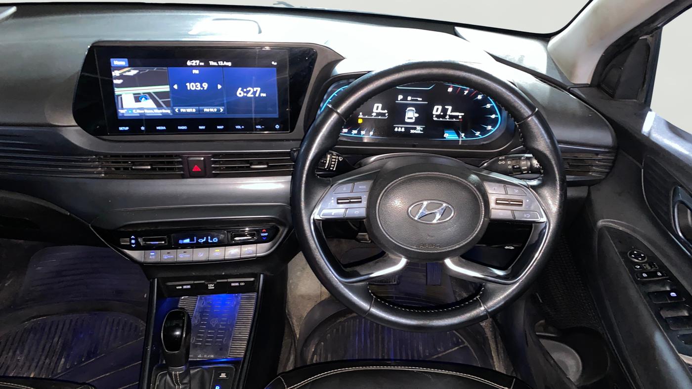 2023 Hyundai NEW I20 ASTA (O) 1.2 AT, Petrol, Automatic, 30,464 km, Steering Wheel Close Up