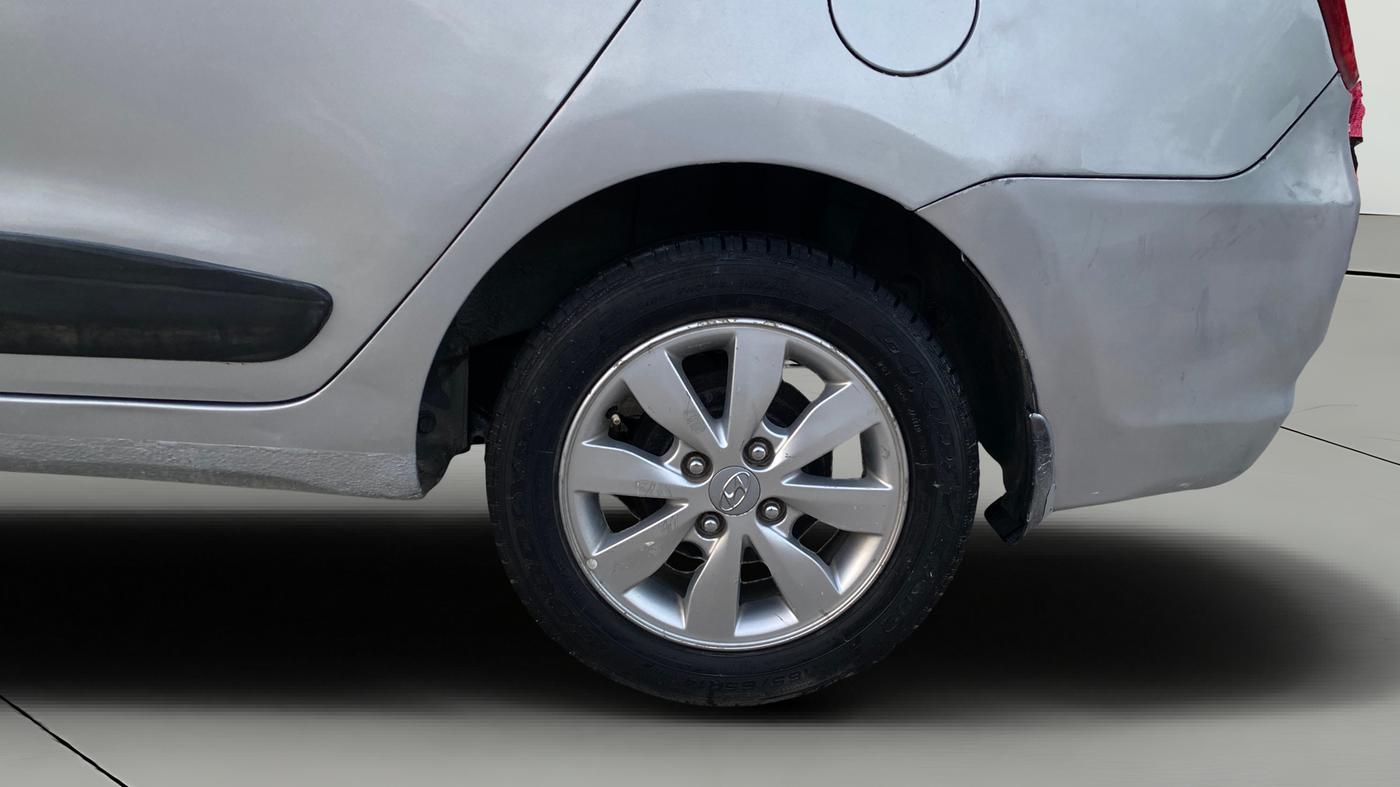 2014 Hyundai Xcent S (O) 1.2, Petrol, Manual, 92,275 km, Left Rear Wheel