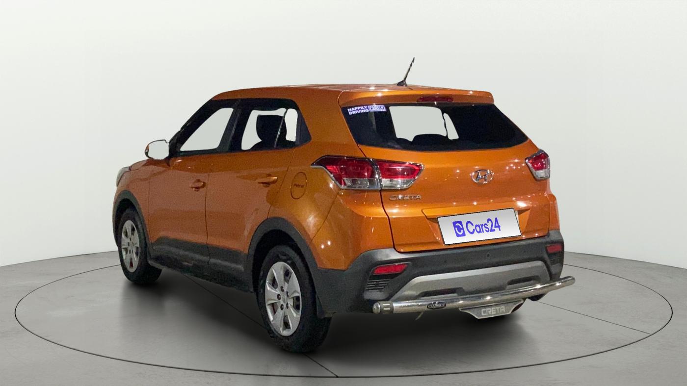 2019 Hyundai Creta E PLUS 1.6 PETROL, Petrol, Manual, 41,341 km, Left Back Diagonal