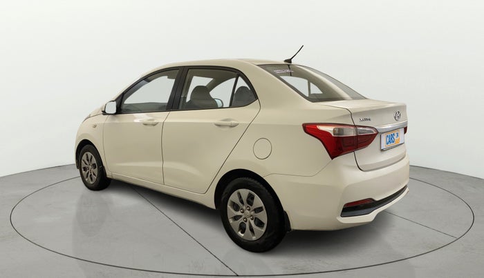 2017 Hyundai Xcent E+, Petrol, Manual, 62,475 km, Left Back Diagonal