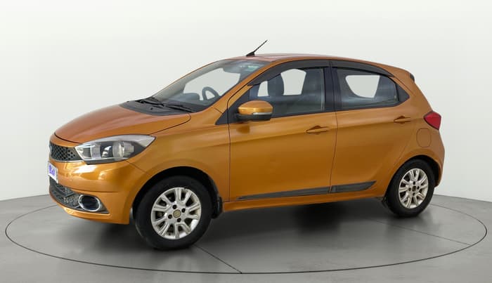 2016 Tata Tiago XZ PETROL, CNG, Manual, 95,697 km, Left Front Diagonal