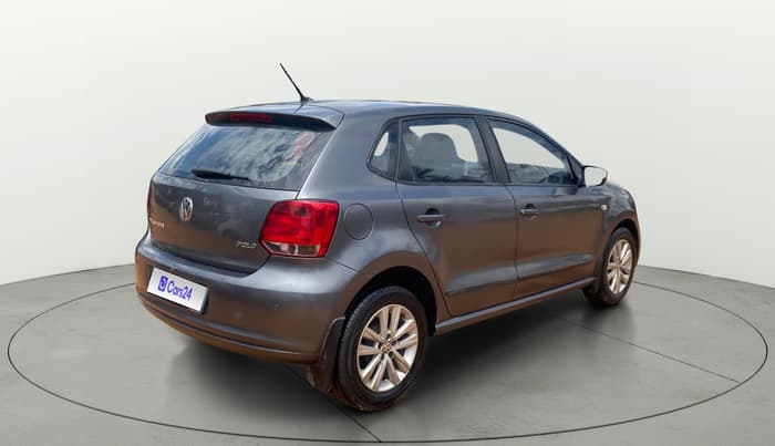 2013 Volkswagen Polo HIGHLINE1.2L, Petrol, Manual, 65,618 km, Right Back Diagonal