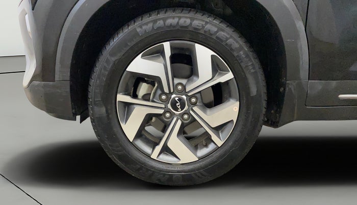 2023 KIA SONET HTX 1.0 DCT, Petrol, Automatic, 19,003 km, Left Front Wheel