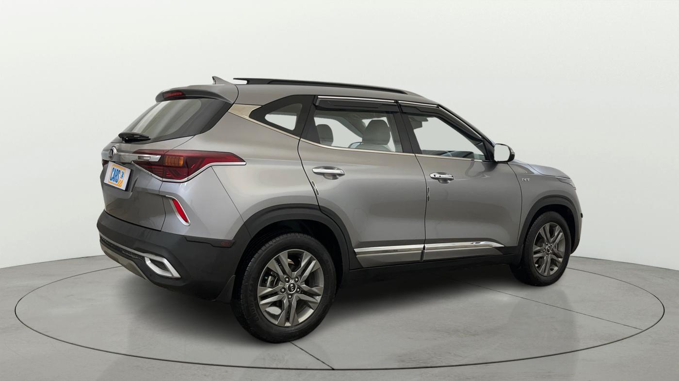 2020 KIA SELTOS HTX IVT 1.5 PETROL, Petrol, Automatic, 35,401 km, Right Back Diagonal