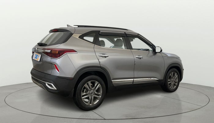 2020 KIA SELTOS HTX IVT 1.5 PETROL, Petrol, Automatic, 35,401 km, Right Back Diagonal