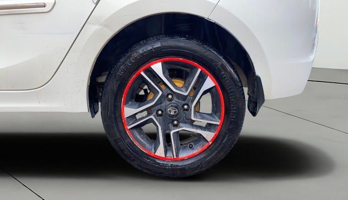 2017 Tata TIGOR XZ (O) PETROL, Petrol, Manual, 63,957 km, Left Rear Wheel