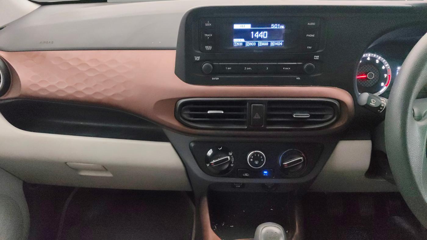 2022 Hyundai AURA S 1.2 CNG, CNG, Manual, 12,695 km, Air Conditioner