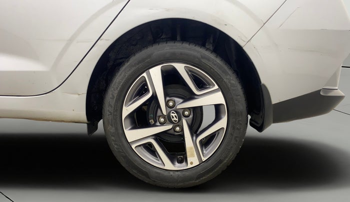 2021 Hyundai AURA SX PLUS 1.2 AMT, Petrol, Automatic, 32,980 km, Left Rear Wheel