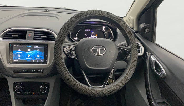 2019 Tata TIGOR XZA PLUS PETROL, Petrol, Automatic, 3,907 km, Steering Wheel Close Up