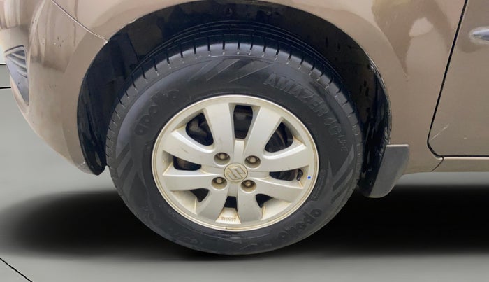 2014 Maruti Ritz ZXI, Petrol, Manual, 52,114 km, Left Front Wheel