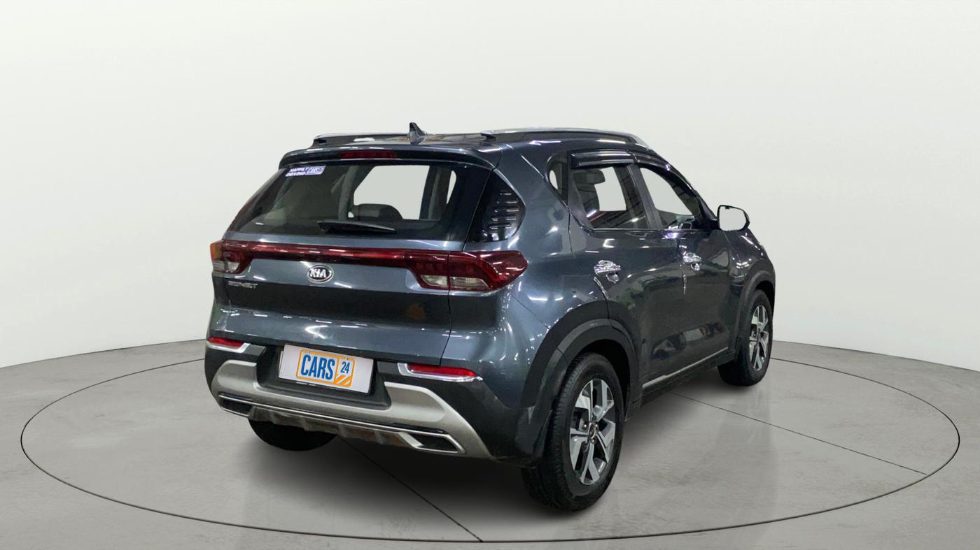 2021 KIA SONET HTX PLUS 1.5, Diesel, Manual, 97,057 km, Right Back Diagonal